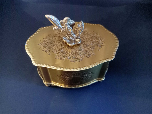 Victorian Antique Box (Brass wt Antique finish)