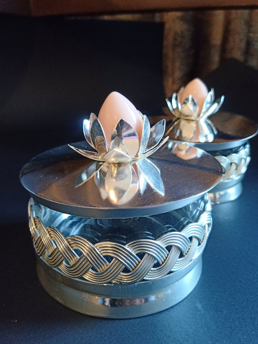 Luxury Silver Finish Box